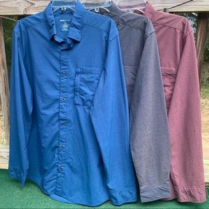 Men’s Swiss Tech Woven Outdoor long Sleeve Shirts!